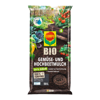 COMPO Bio Gemüse & Hochbeetmulch 50 l