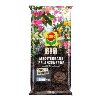 COMPO BIO Mediterrane Pflanzenerde torffrei