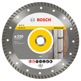 Diamanttrennscheibe Universal Turbo Ø 230 mm