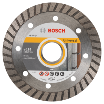 Diamanttrennscheibe Universal Turbo Ø 115 mm