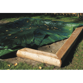Sandkasten-Abdeckung 2 x 2 m