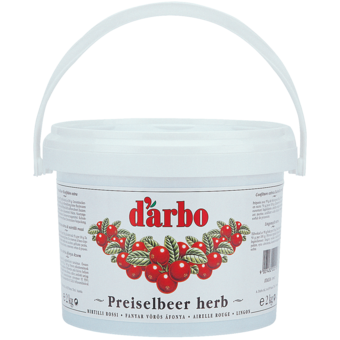 Darbo Preiselbeermarmelade 2 kg