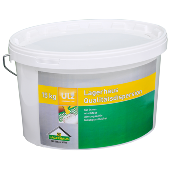 Lagerhaus Qualitätsdispersion Farbe Weiß, 15 kg