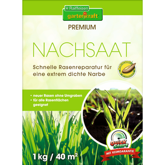 Gartenkraft Premium Rasen Nachsaat