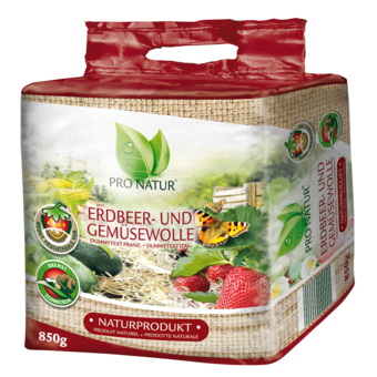 ProNatur Erdbeer- und Gemüsewolle 850 g