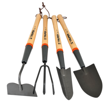 Gartenkleingeräte-Set 4-teilig lang