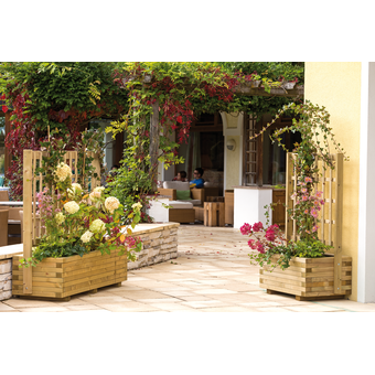 Pflanztrog Mosel L 86 x B 52 x H 42 cm