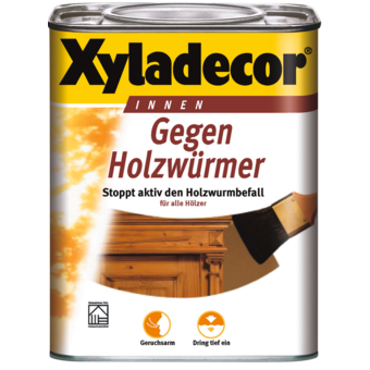 Xyladecor gegen Holzwürmer