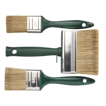 Streich-Set Holzschutz 3-tlg.