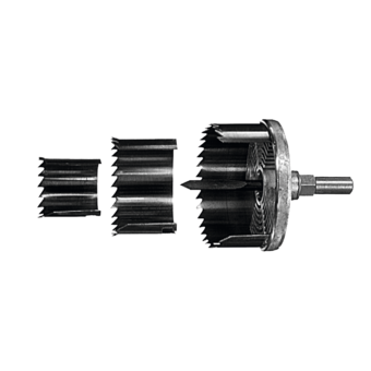 Lochsägen-Set Ø 46-81 mm 6-tlg.