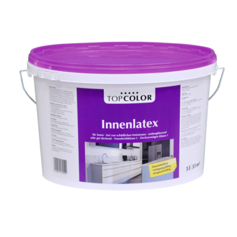 TopColor Farbe Innenlatex Weiß, 5 l
