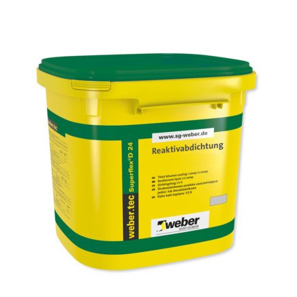 Reaktivabdichtung weber.tec Superflex D24 24 kg