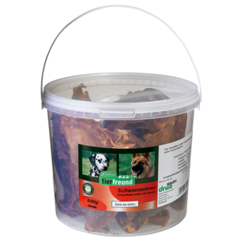 tierfreund Schweineohren getrocknet 600 g