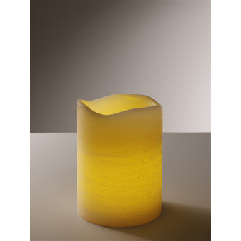 Leuchtkerze LED, Creme