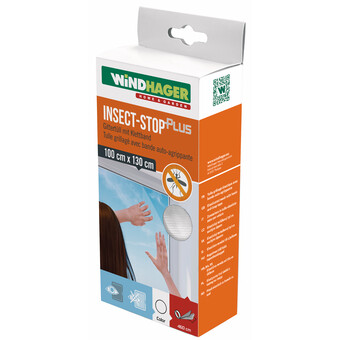 Fliegengitter Insect-Stop Weiß 100 x 130 cm