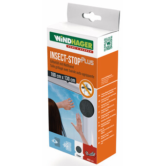 Fliegengitter Insect-Stop anthrazit 100 x 130 cm
