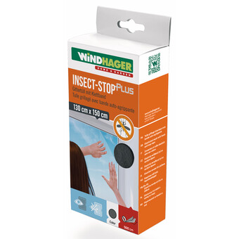 Fliegengitter Insect-Stop anthrazit 130 x 150 cm