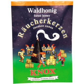 Räucherkegel sortiert