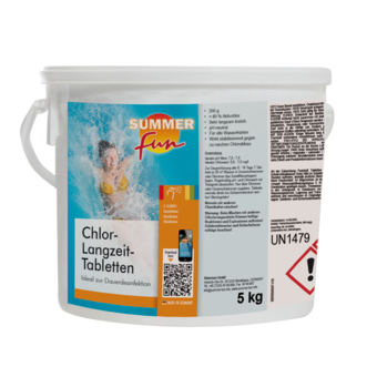 Wasserpflege Chlor-Langzeit-Tabletten 5 kg