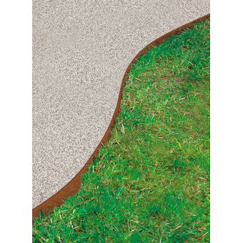 Rasenkante Corten L 118 x B 13 cm