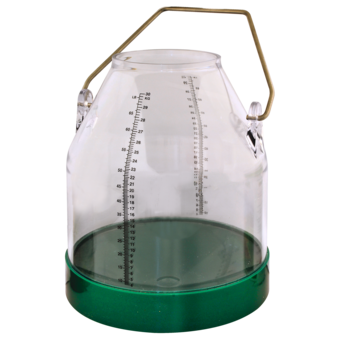 Melkeimer transparent 30 l