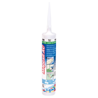 Silikondichtstoff Mapesil AC 310 ml Anthrazit