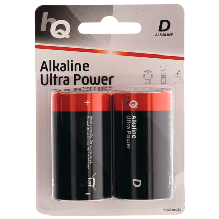 Batterie HQ Alkaline D 1,5 V