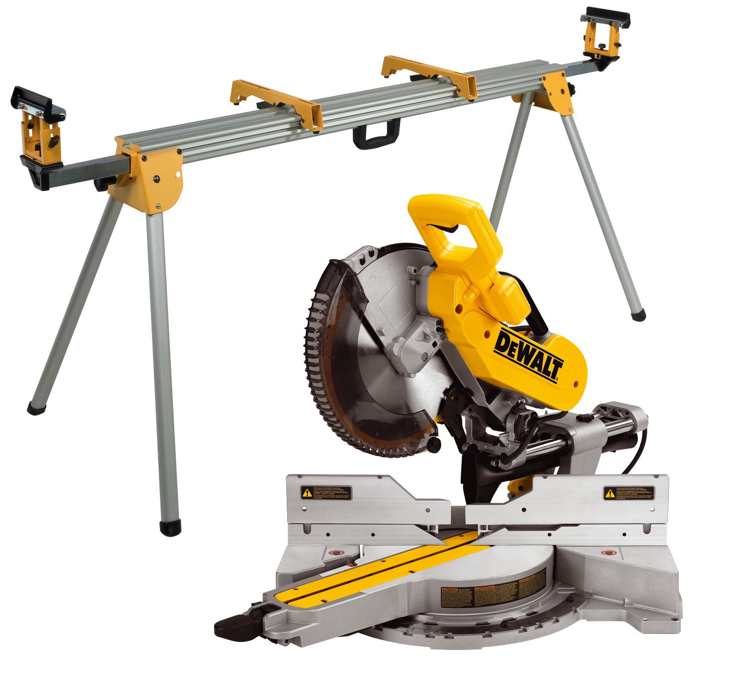 KappGehrungssägeSet DWS780KIT Dewalt mit Untergestell