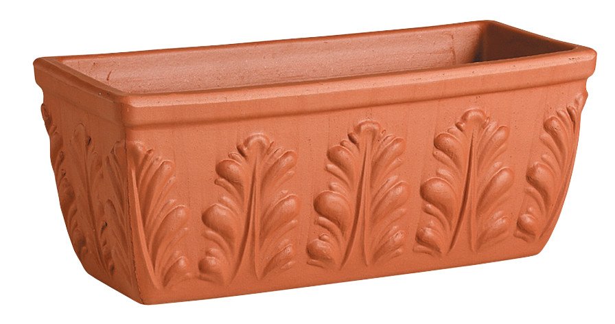 Blumenkasten Ton L 52 x B 22 x H 19 cm Lagerhaus Salzburg