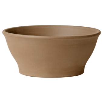 Blumenschale Ton Lis Mocca