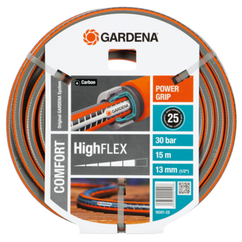Comfort HighFLEX Schlauch 10 x 10, 13 mm (1/2''), 15 m, ohne Systemteile, GARDENA