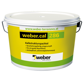 Kalkreibeputz 0,5 mm weber.cal 286 20 kg
