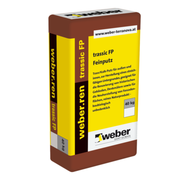 Feinputz weber.ren trassic FP 40 kg