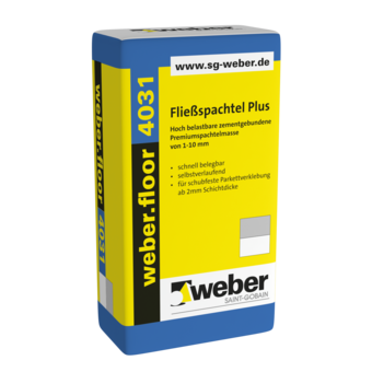 Fließspachtel weber.floor 4031 25 kg