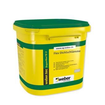 Dichtungsschlämme weber.tec Superflex D2 6 kg