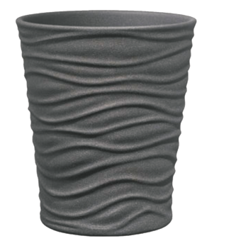 Übertopf Sonora Anthrazit Ø 14 x H 15 cm