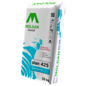 Zementestrich ZE20 für innen und außen - MOLDAN plan 425 30 kg