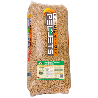 Lagerhaus Premium Holz-Pellets im Sack 15 kg