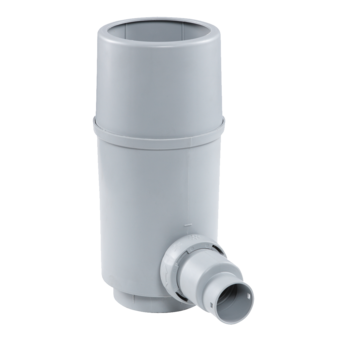 Regendieb Pro DN 100 Grau