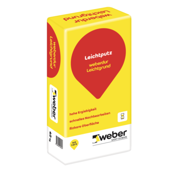 Leichtputz weber.dur 40 kg