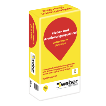 Klebespachtel weber.therm plus ultra 25 kg