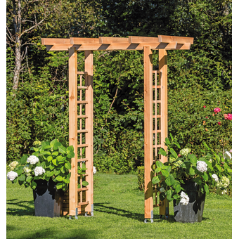 Pergola Lärche H 236 x B 140 x T 60 cm
