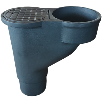 Regenwasserablauf Guss DN100
