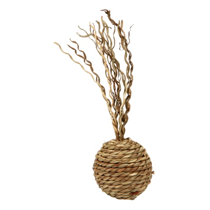 Katzenspielzeug Ball Nature aus Seegras