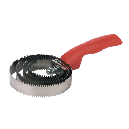 Spiralstriegel, beidseitig verwendbar