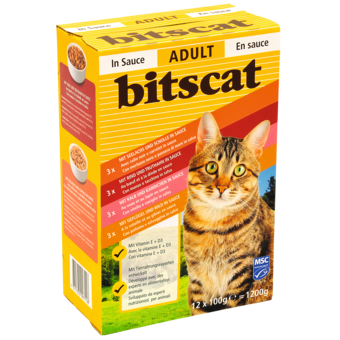 bitscat Frischebeutel 100 g 12er-Pack