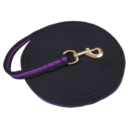 Longierleine Softlonge Blau/Violett 8 m