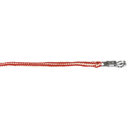 Führstrick Hippo Rot/Beige Panikhaken