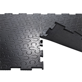 Gummimatte für Pferde 1 x 1 m