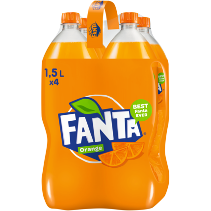 Fanta Orange 1,5 l 4er-Tray